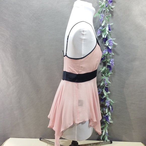 Bebe handkerchief style top SZ S. - Picture 2 of 8